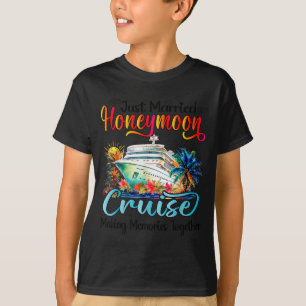 Camiseta Crucero de luna de miel 2026 Arte gráfico recién c