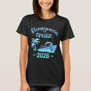 Camiseta Crucero de luna de miel casados 2026 parejas a jue