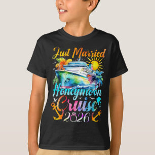 Camiseta Crucero de luna de miel para parejas compatibles 2
