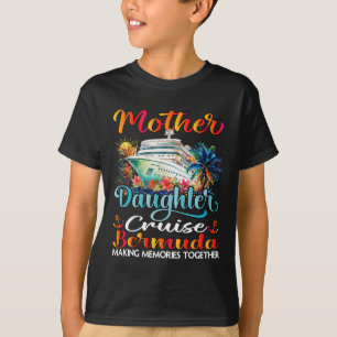 Camiseta Crucero de madre e hija a Bermudas 2025 Mamá Hija