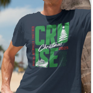Camiseta Crucero de Navidad Squad Familia Año Personalizado