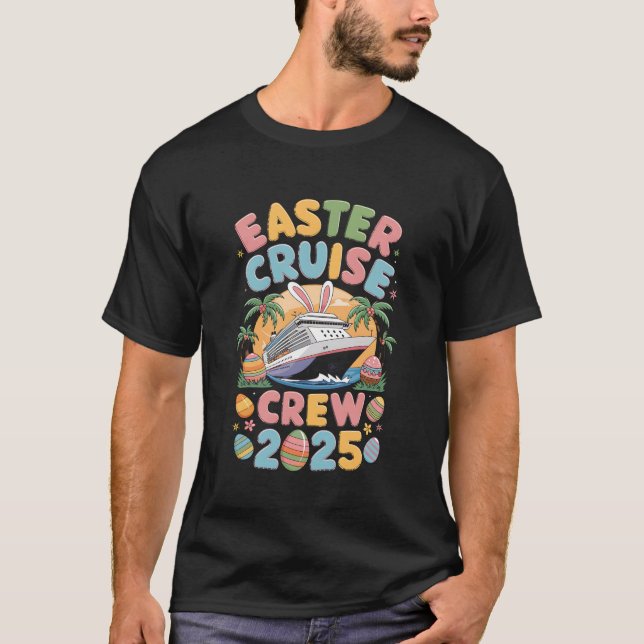 Camiseta Crucero de Pascua 2025 para el día de Pascua (Anverso)