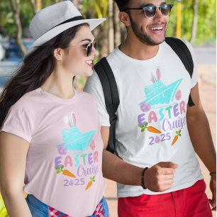Camiseta Crucero de Pascua Conejo de Año Personalizado Barc