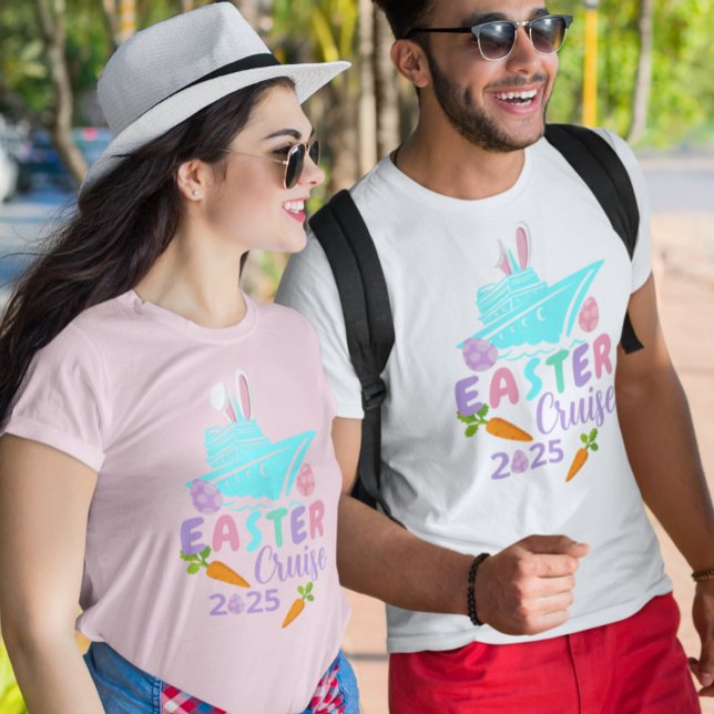 Camiseta Crucero de Pascua Conejo de Año Personalizado Barc (Subido por el creador)