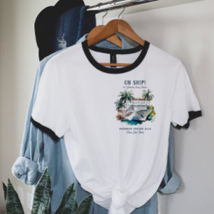 Camiseta Crucero de vacaciones de verano para la reunión fa