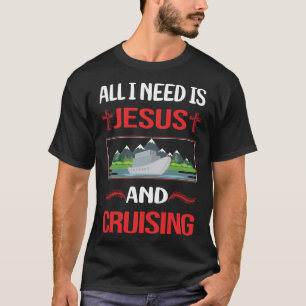 Camiseta Crucero divertido de Jesús