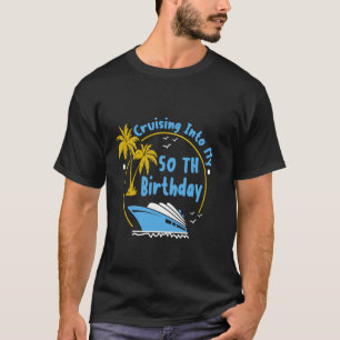Camiseta Crucero en mi crucero de 50 años