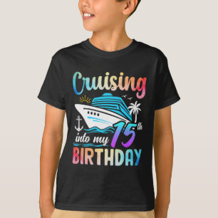 Camiseta Crucero en mi cumpleaños número 15