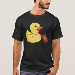Camiseta Crucero Escondiendo Encontrando Patos de Goma Pasa
