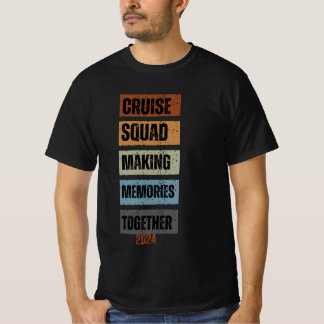 Camiseta crucero familiar 2024 haciendo memes juntos
