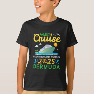 Camiseta Crucero Familiar 2025 Bermudas Creando Recuerdos J