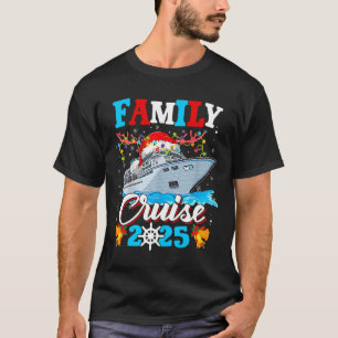Camiseta Crucero Familiar 2025 Crucero de Navidad Familiar