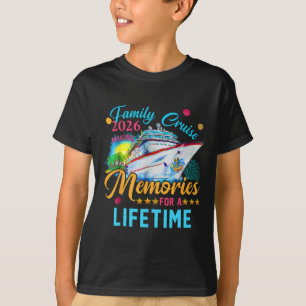 Camiseta Crucero Familiar 2026 Creando Recuerdos Para Toda 