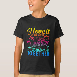 Camiseta Crucero Familiar 2026 Me Encanta Cuando Estamos Na