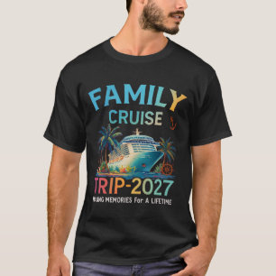 Camiseta Crucero Familiar 2026 Oh Barco Divertido Crucero T