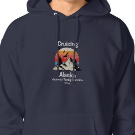 Camiseta Crucero Familiar Atardecer Alaska Personalizar