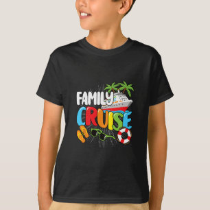 Camiseta Crucero Familiar Divertido Viaje Marítimo Hombres 