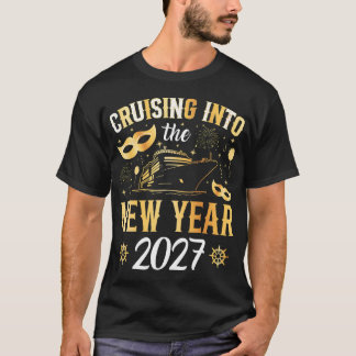 Camiseta Crucero hacia el Año Nuevo 2027 Hombres