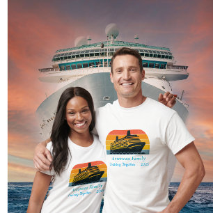 Camiseta Crucero Lindo Juntos Vacaciones Familiares Persona