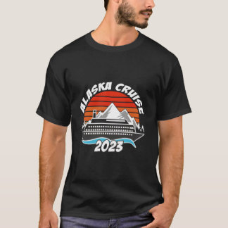 Camiseta Crucero por Alaska 2023 Barco de Alaska a Crucero