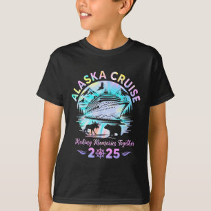 Camiseta Crucero por Alaska 2025 Grupo de Familia y Amigos