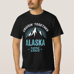 Camiseta Crucero por Alaska 2025 Viaje de Vacaciones con Am
