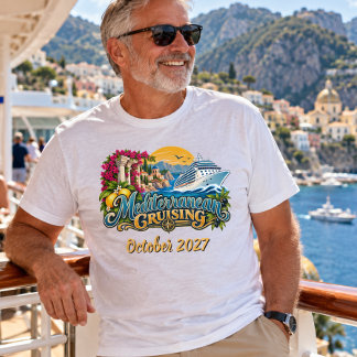 Camiseta Crucero por el Mediterráneo