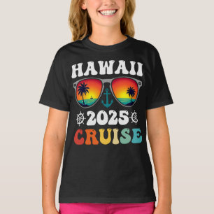 Camiseta Crucero por Hawái 2025 Viaje de vacaciones familia