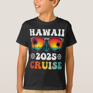 Camiseta Crucero por Hawái Vacaciones Familiares 2025
