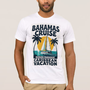 Camiseta Crucero por las Bahamas Nassau Paraíso