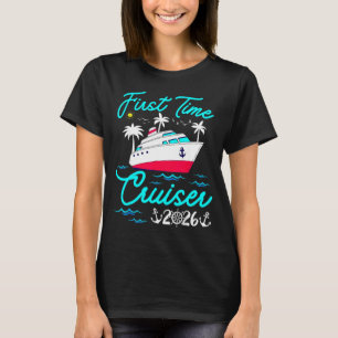 Camiseta Crucero por primera vez 2026 Vacaciones familiares