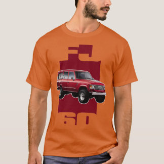 CAMISETA CRUCERO ROJO FJ60