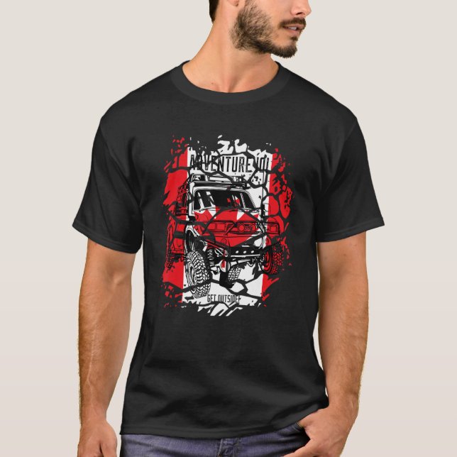 Camiseta Crucero serie 80 de Oh Canadá 2 (Anverso)