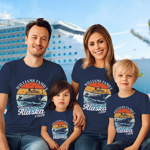 Camiseta Cruceros a la familia Personalizado de Alaska