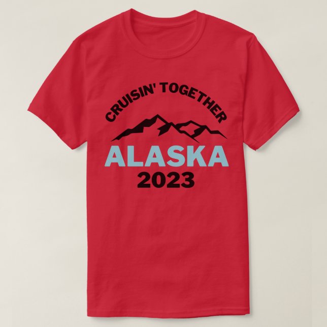 Camiseta Cruceros Alaska (Diseño del anverso)