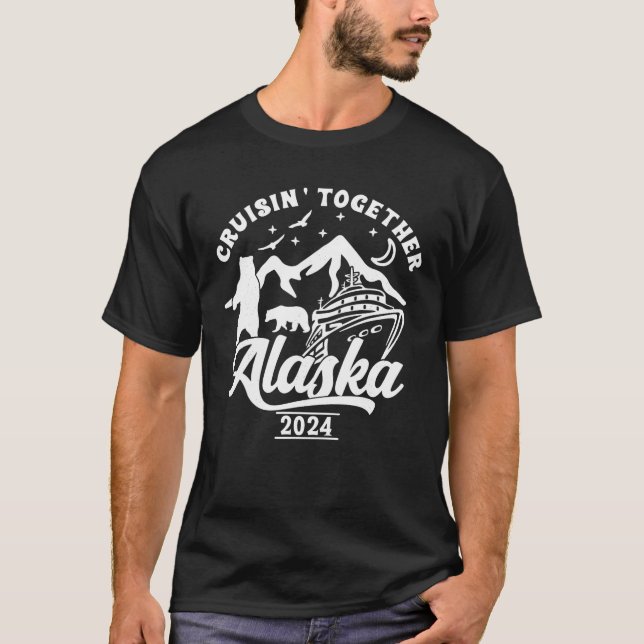 Camiseta Cruceros Alaska Cruise Trip Together 2024 (Anverso)
