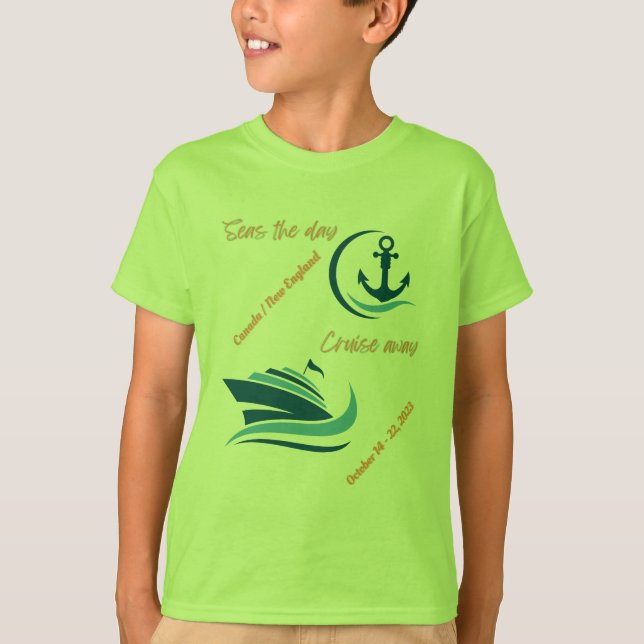 Camiseta Cruceros Canadá/Nueva Inglaterra 10/23 (Anverso)