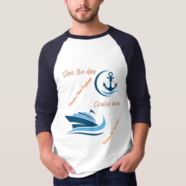 Camiseta Cruceros Canadá/Nueva Inglaterra 10/23 (Anverso)