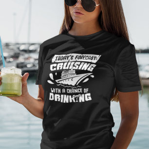 Camiseta Cruceros con posibilidades de tomar un barco de va