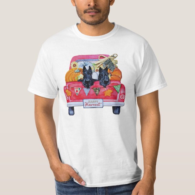 Camiseta Cruceros de calabaza otoñales en Escocia (Anverso)