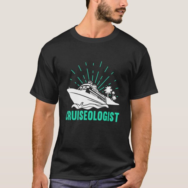 Camiseta Cruceros de crucero para turistas crucero crucero  (Anverso)