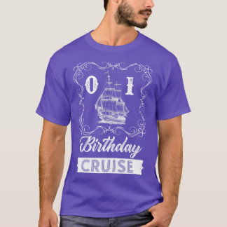 Camiseta Cruceros de cumpleaños vintage