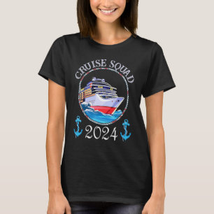 Camiseta Cruceros de la familia Cruise Squad 2024