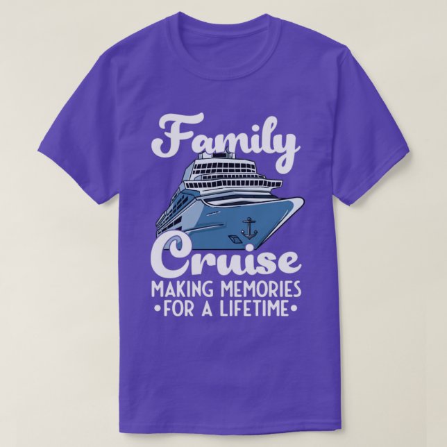 Camiseta Cruceros de la familia de cruceros (Diseño del anverso)