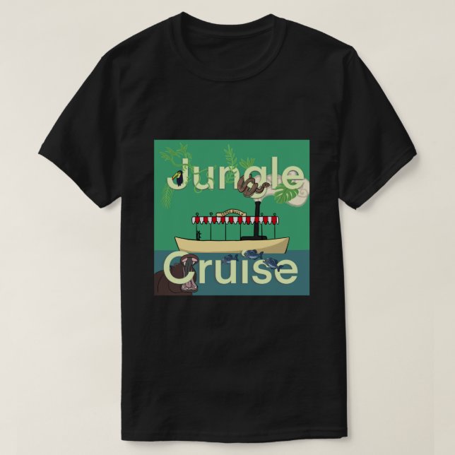 Camiseta Cruceros de la jungla (Diseño del anverso)
