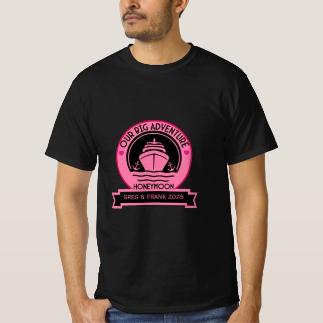 Camiseta Cruceros de luna de miel (Anverso)