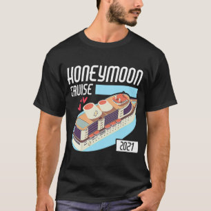 Camiseta Cruceros de luna de miel para parejas recién casad