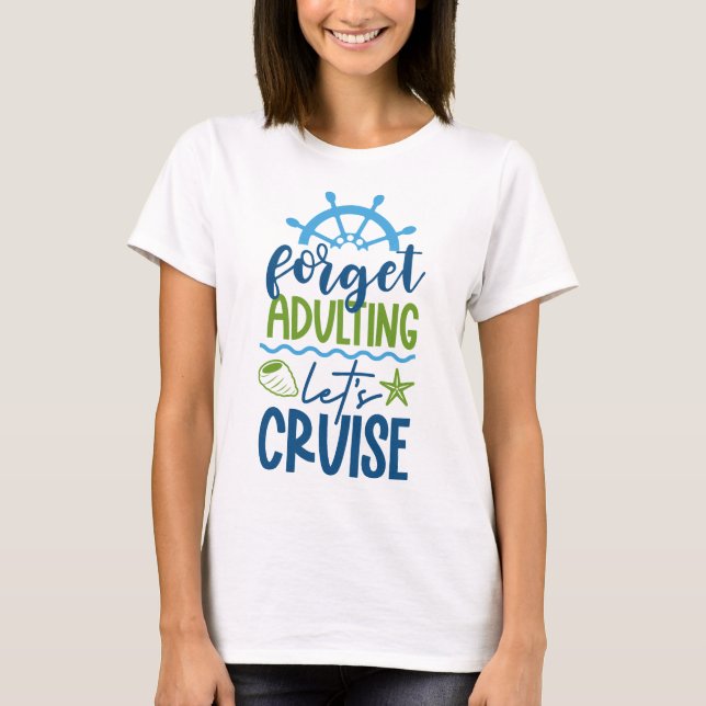 Camiseta Cruceros de nombres personalizados (Anverso)