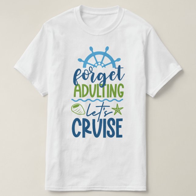 Camiseta Cruceros de nombres personalizados (Diseño del anverso)