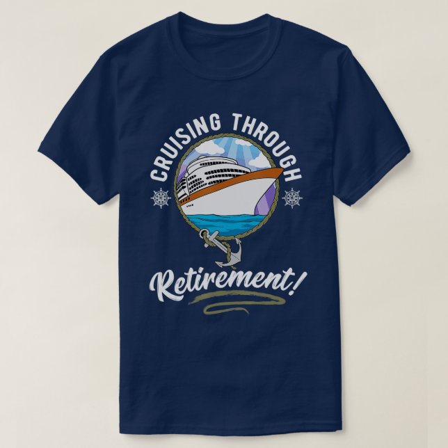 Camiseta Cruceros de retiro (Diseño del anverso)